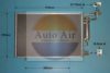 AUTO AIR GLOUCESTER 16-1397 Condenser, air conditioning